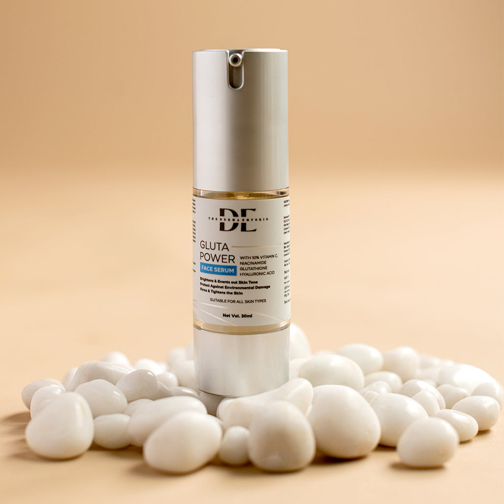 glutathione facial serum STRONG Lightening FACE and BODY EVEN SKIN TONE VITAMIN C to help balance pigmentation and uneven skin tone concerns Glutathione Serum Mel Skincare