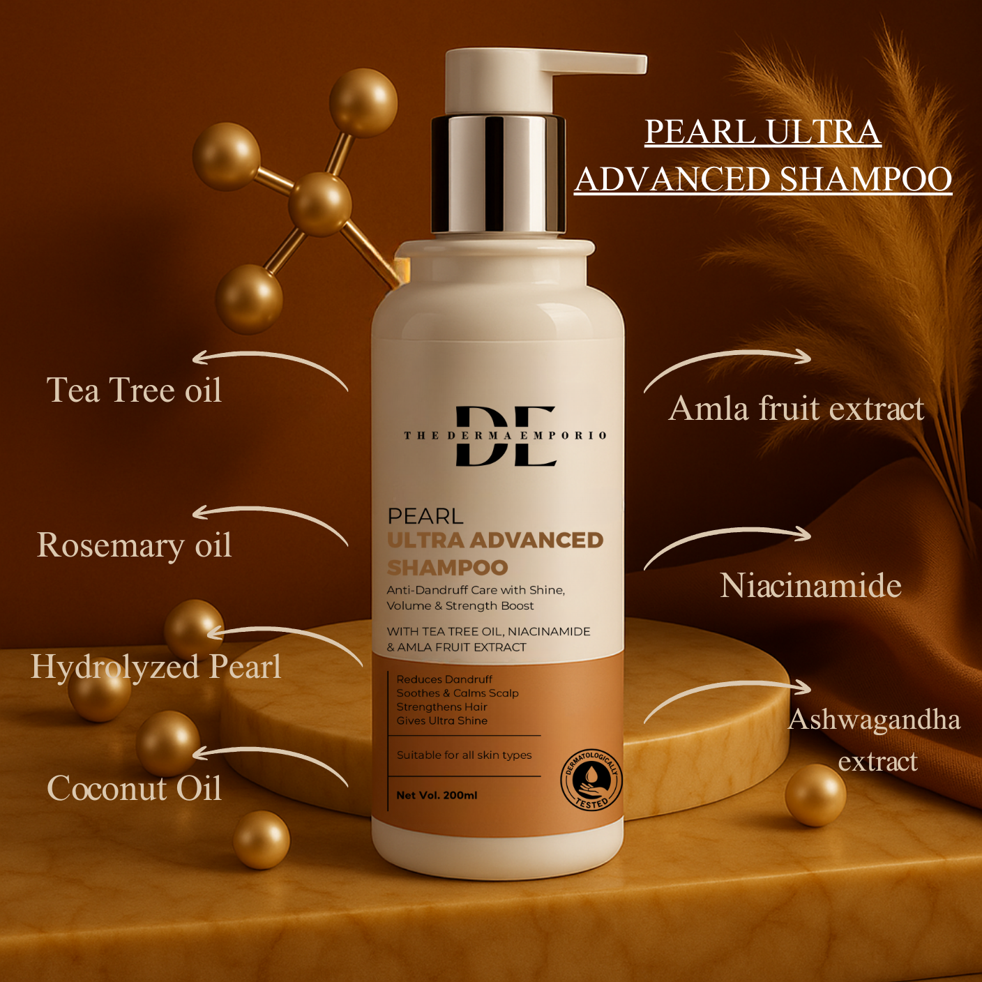 PEARL ULTRA ADVANCED ANTI DANDRUFF SHAMPOO